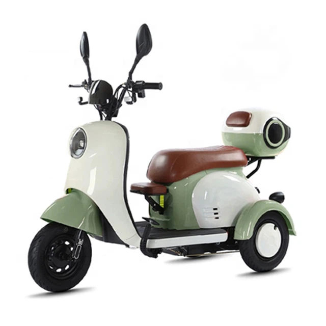Affordable 600W/800W/1000W Electric Tricycles, Custom Colors, 300-8 Tires. factory