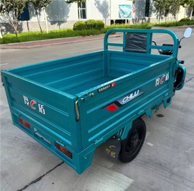 Electric Delivery Tricycle With Large Waterproof Cargo Box