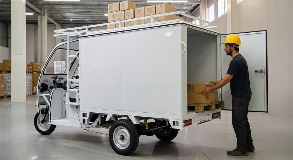 Tricycle Delivery Bike factory